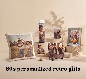 Personalised  80s Retro Gifts 