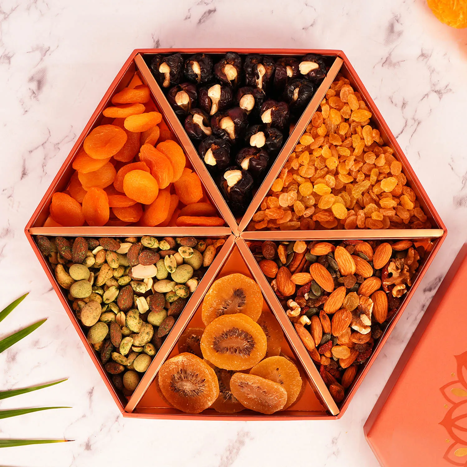 Diwali Golden Dry Fruits Selection