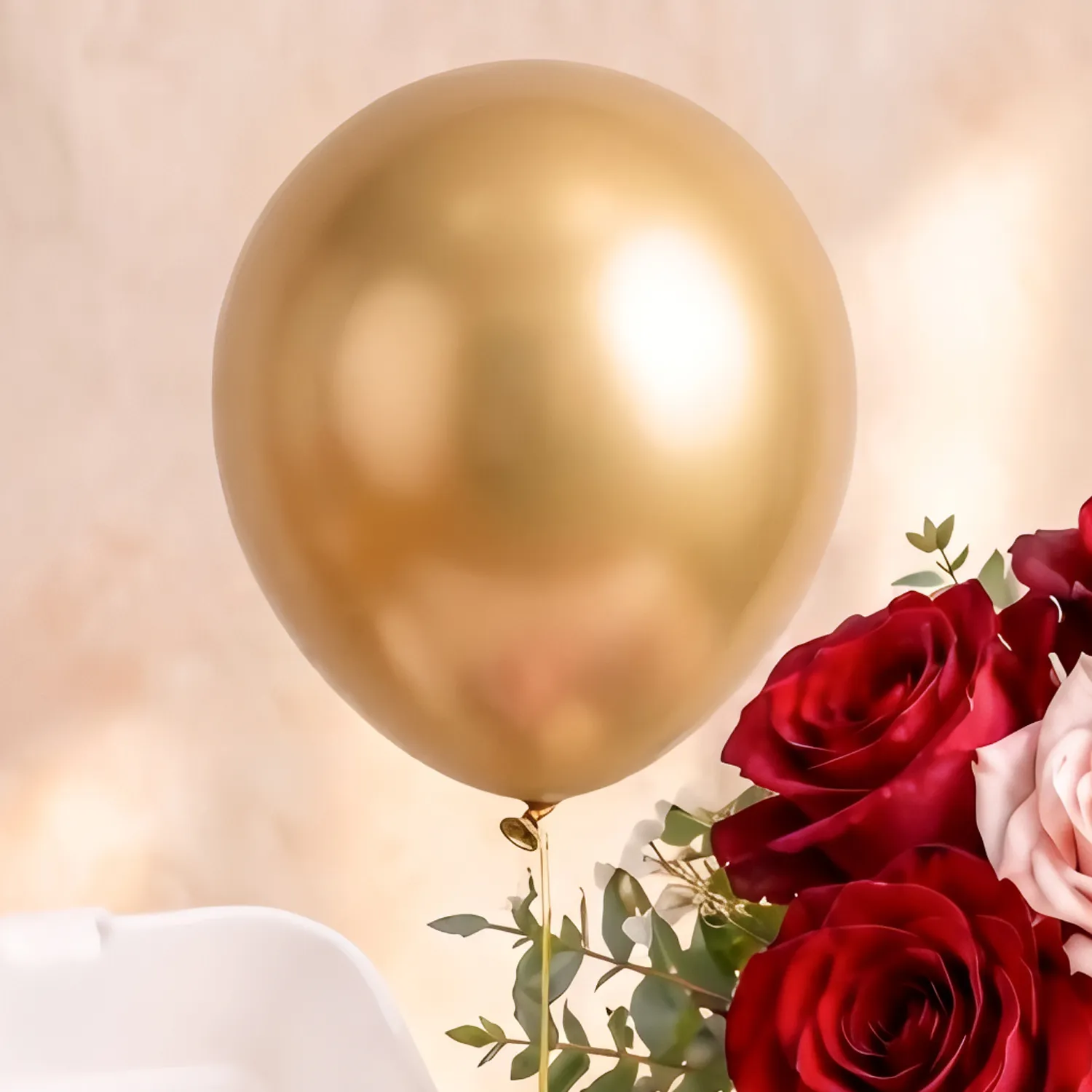 Joy in Blooms Romantic Wishes Rose & Cake Set