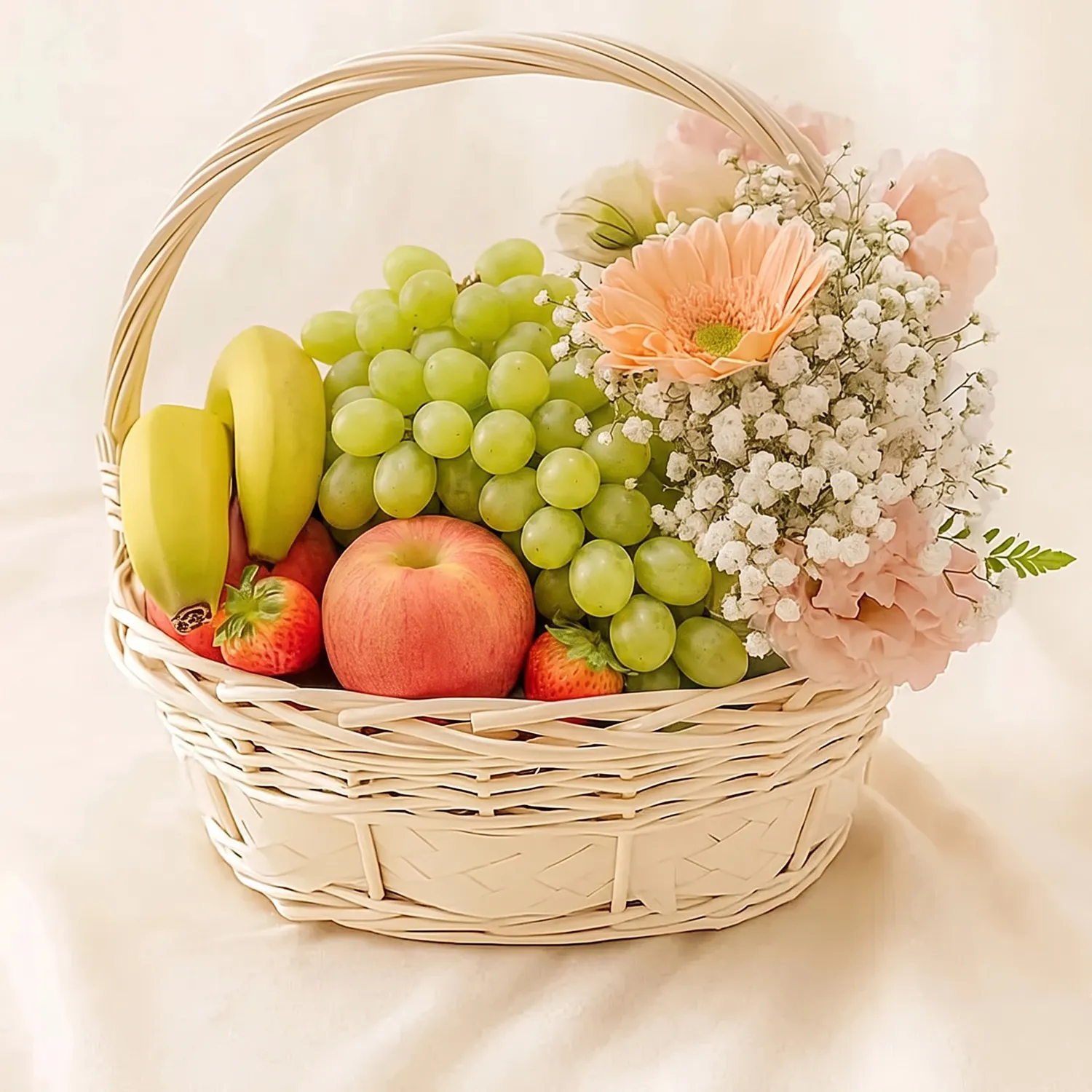 Flowers & Fruit Harmony Basket