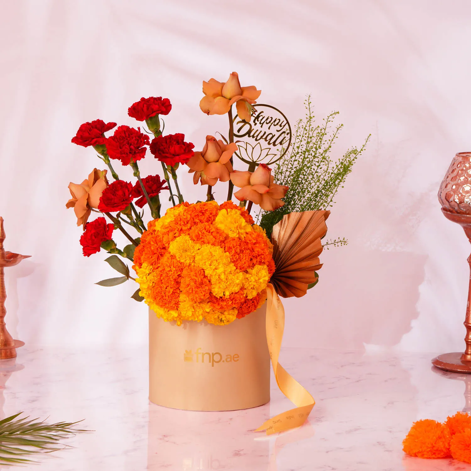 Diwali Blooming Flower Arrangement