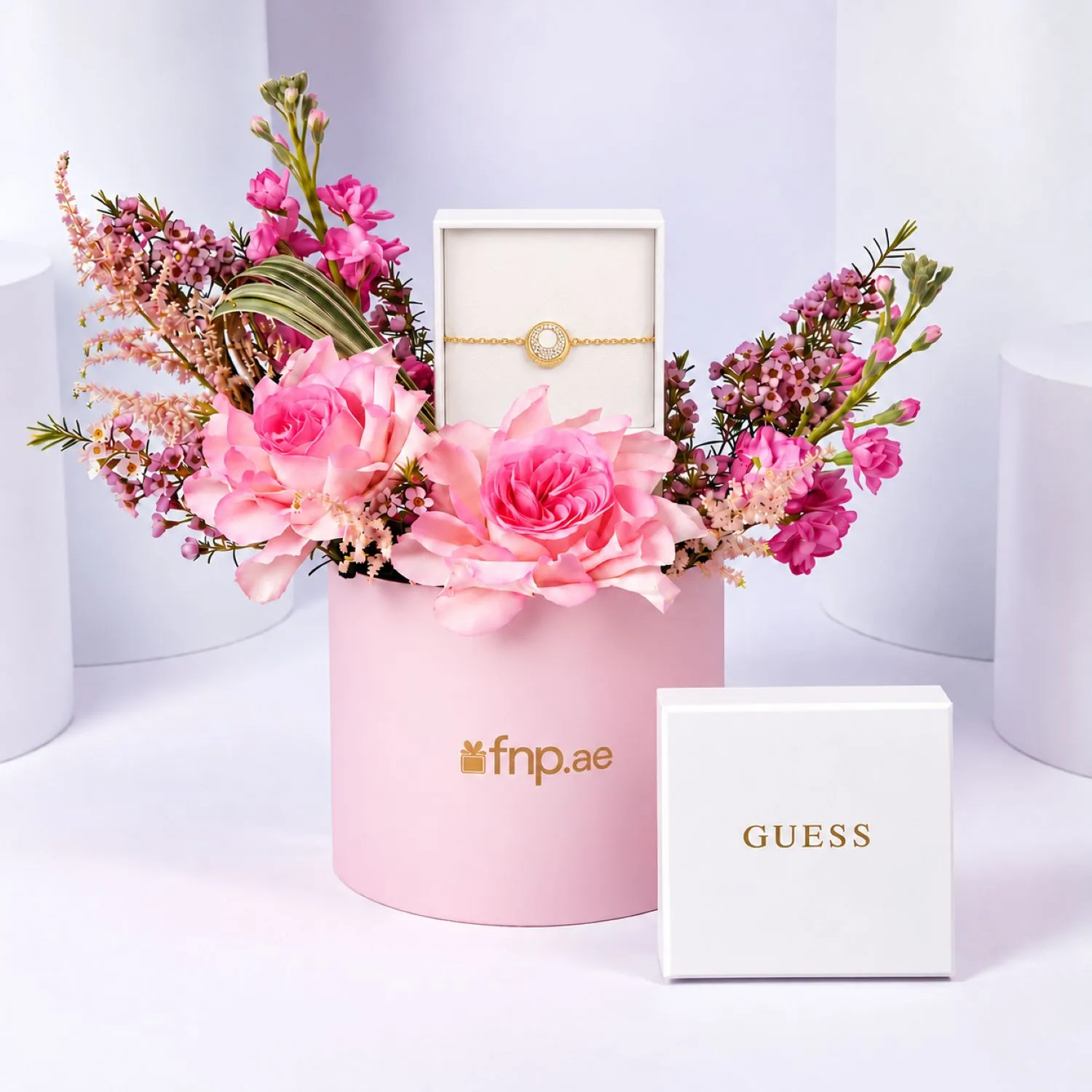 Guess Moon Drops Gold Finish Bracelet for Her