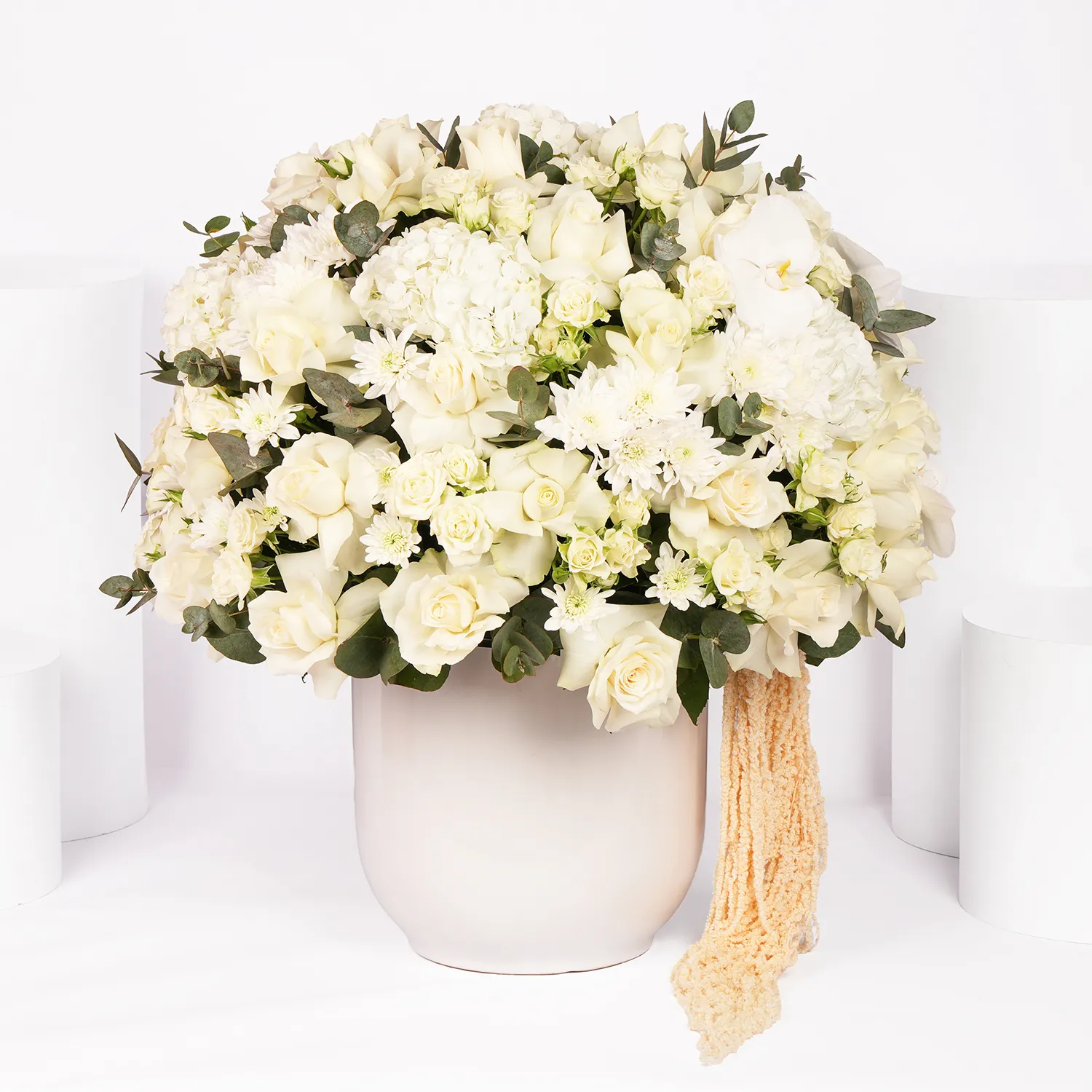 Ivory Elegance Floral Arrangement