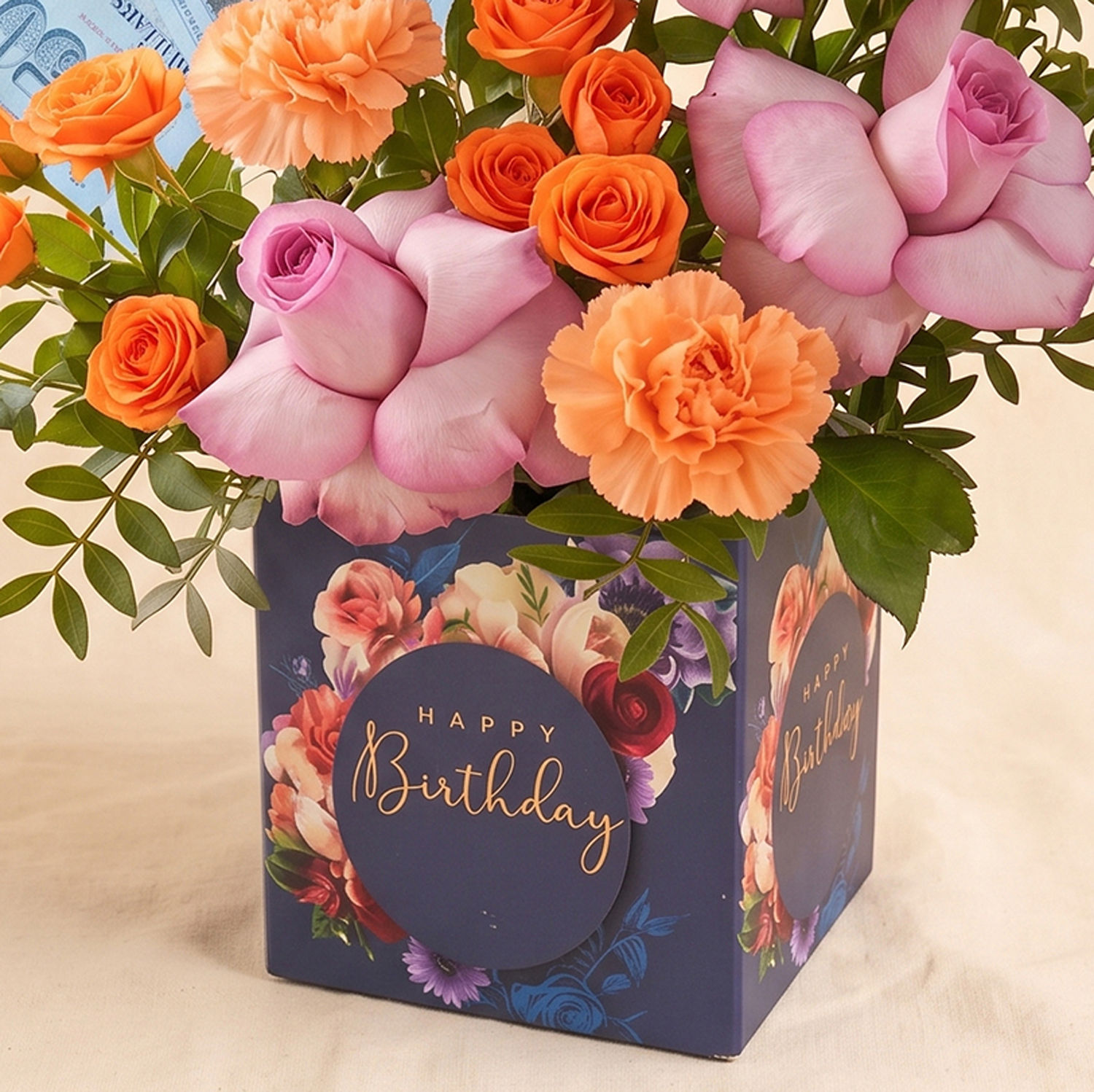 Birthday Flowers and 150SGD Arrangement