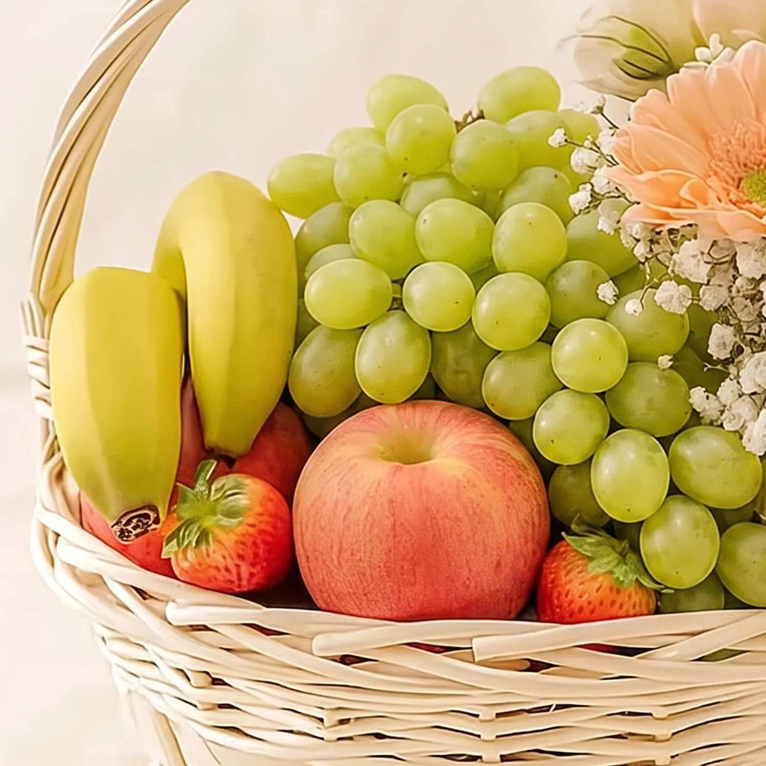 Flowers & Fruit Harmony Basket