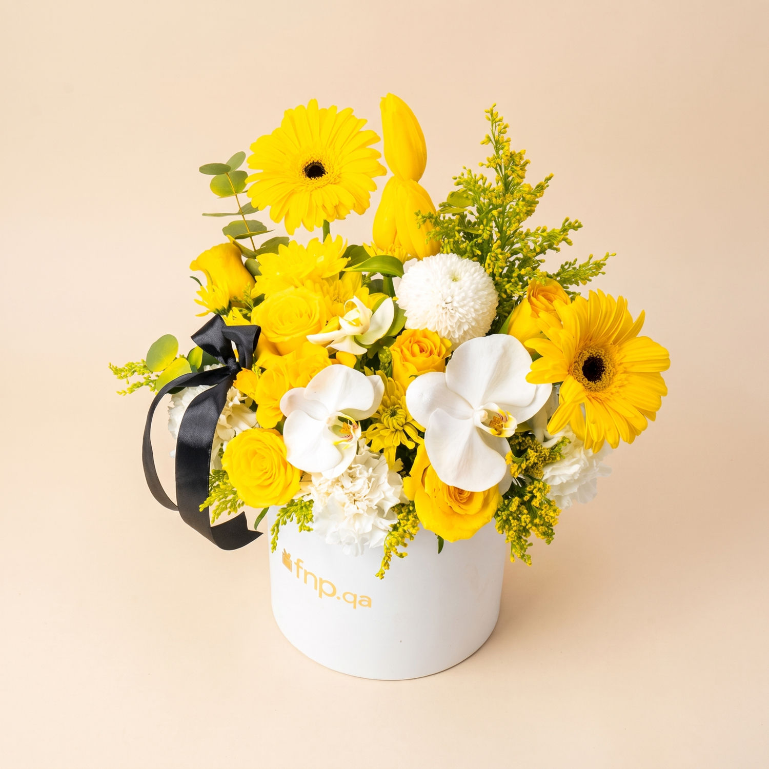 Cheerful Floral Sunshine - Yellow & White Flowers