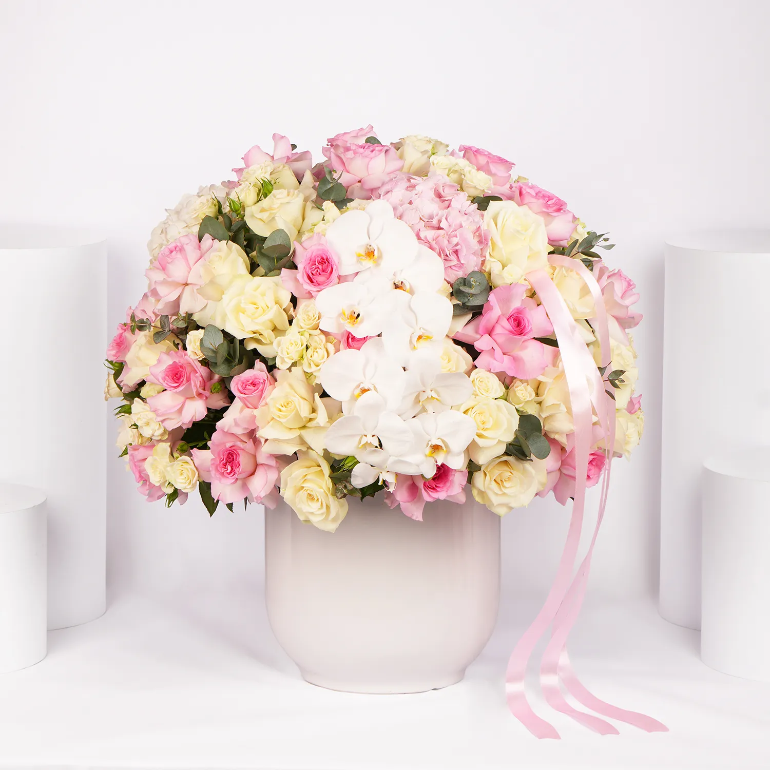 Rosy Orchid Bliss Arrangement