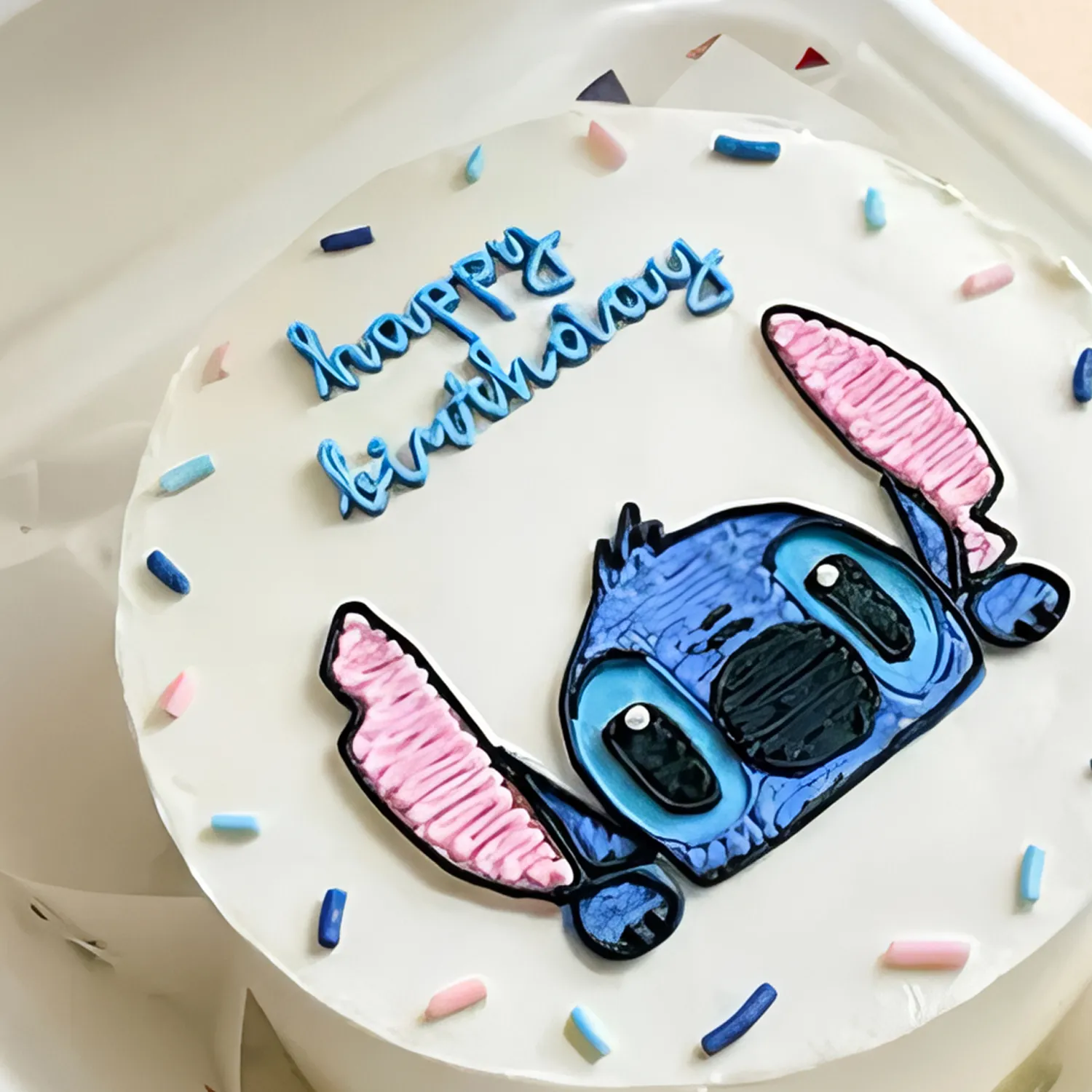 Stitch Celebration Mini Chocolate Cake