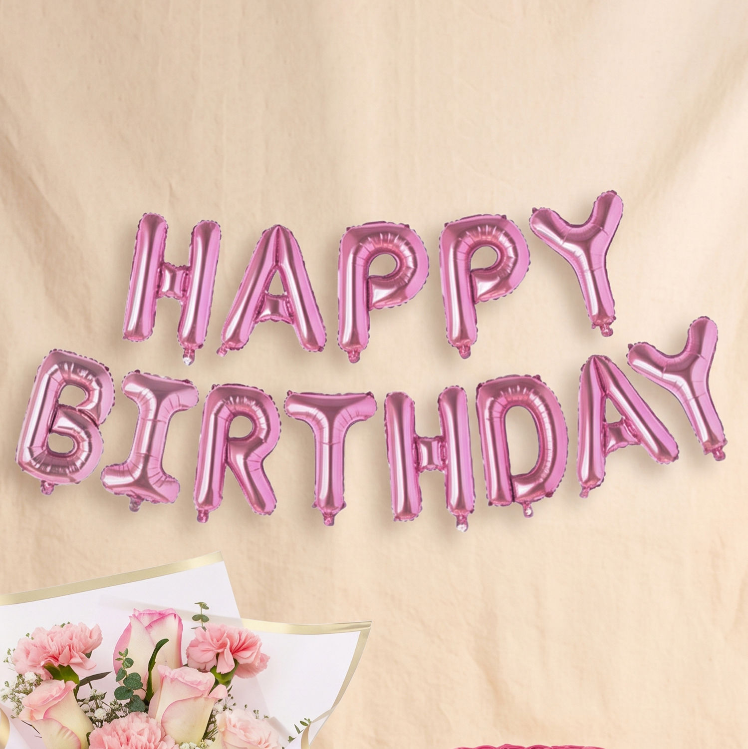 Pink Birthday Wishes Combo