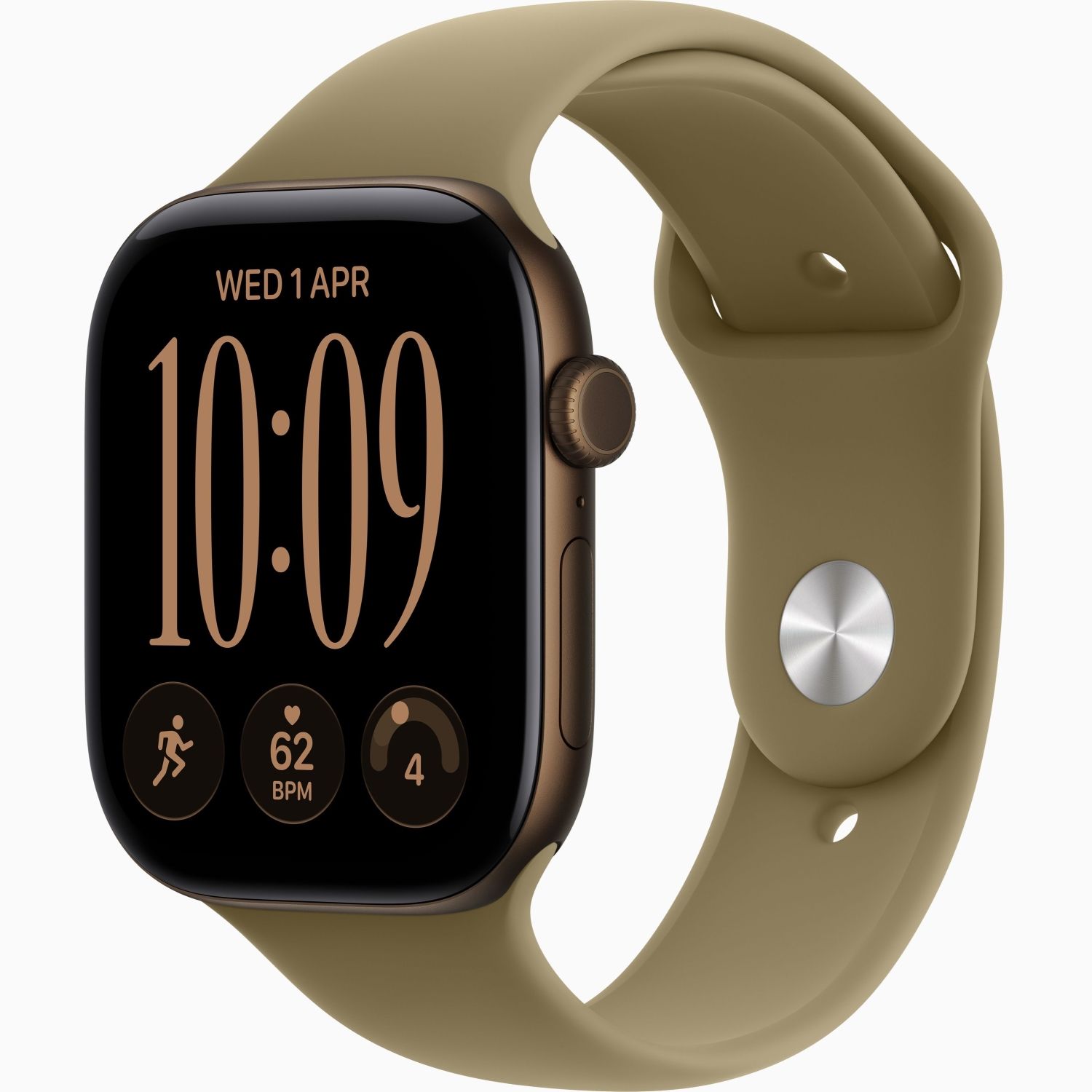 Apple Watch Series 12 Dark Bronze 42mm Sport Band S/M