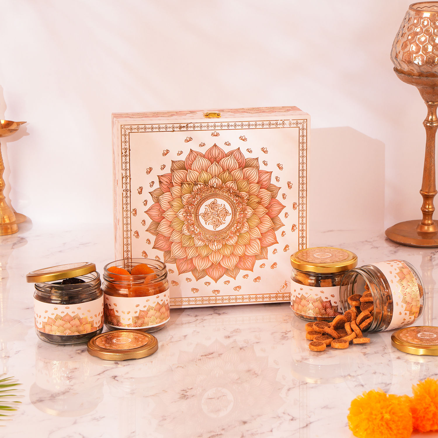 Diwali Mandala Treats Box