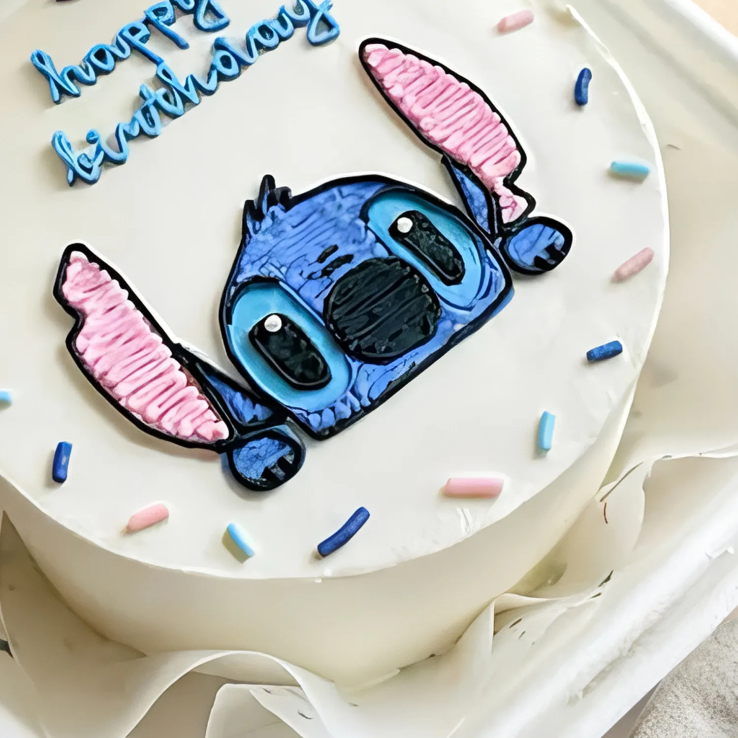 Stitch Celebration Mini Chocolate Cake