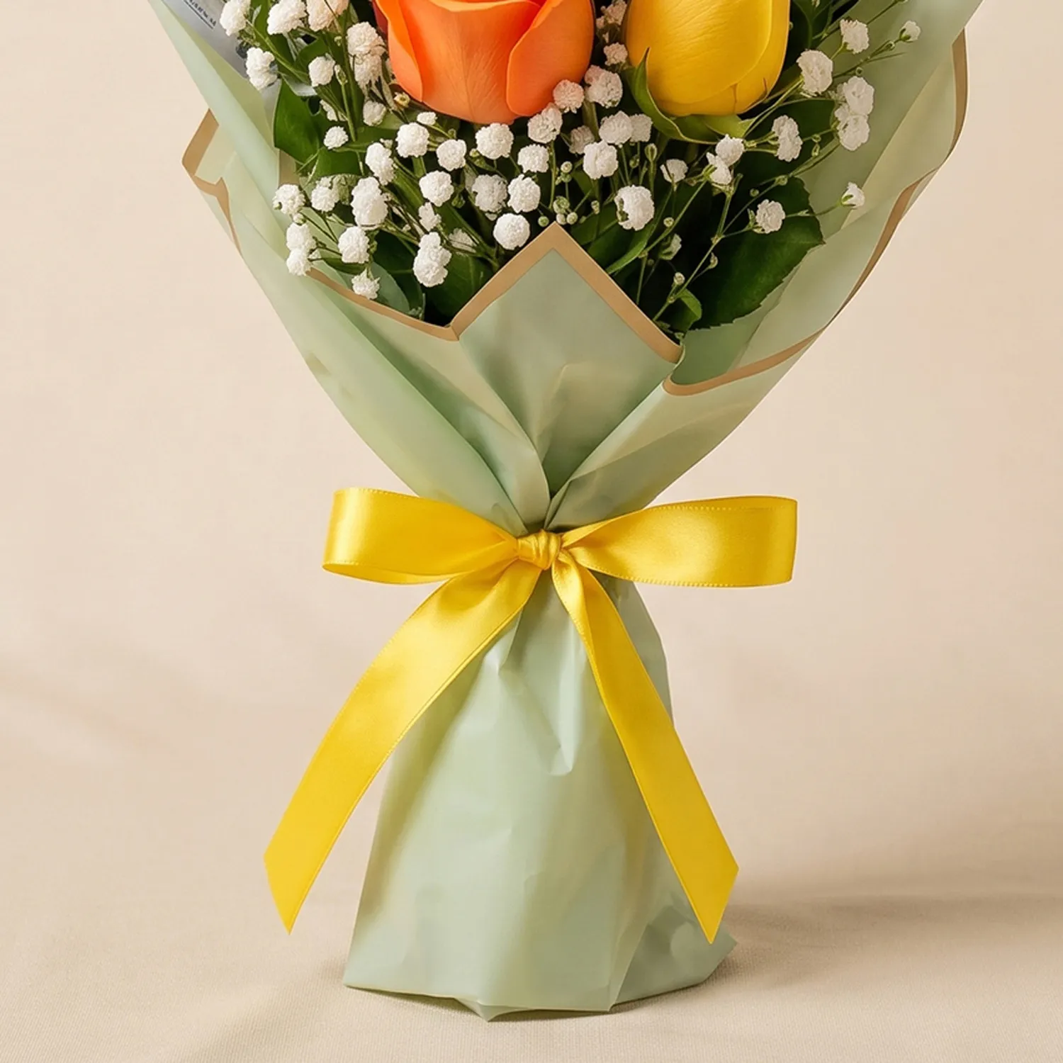 100 SGD Money and Roses Bouquet
