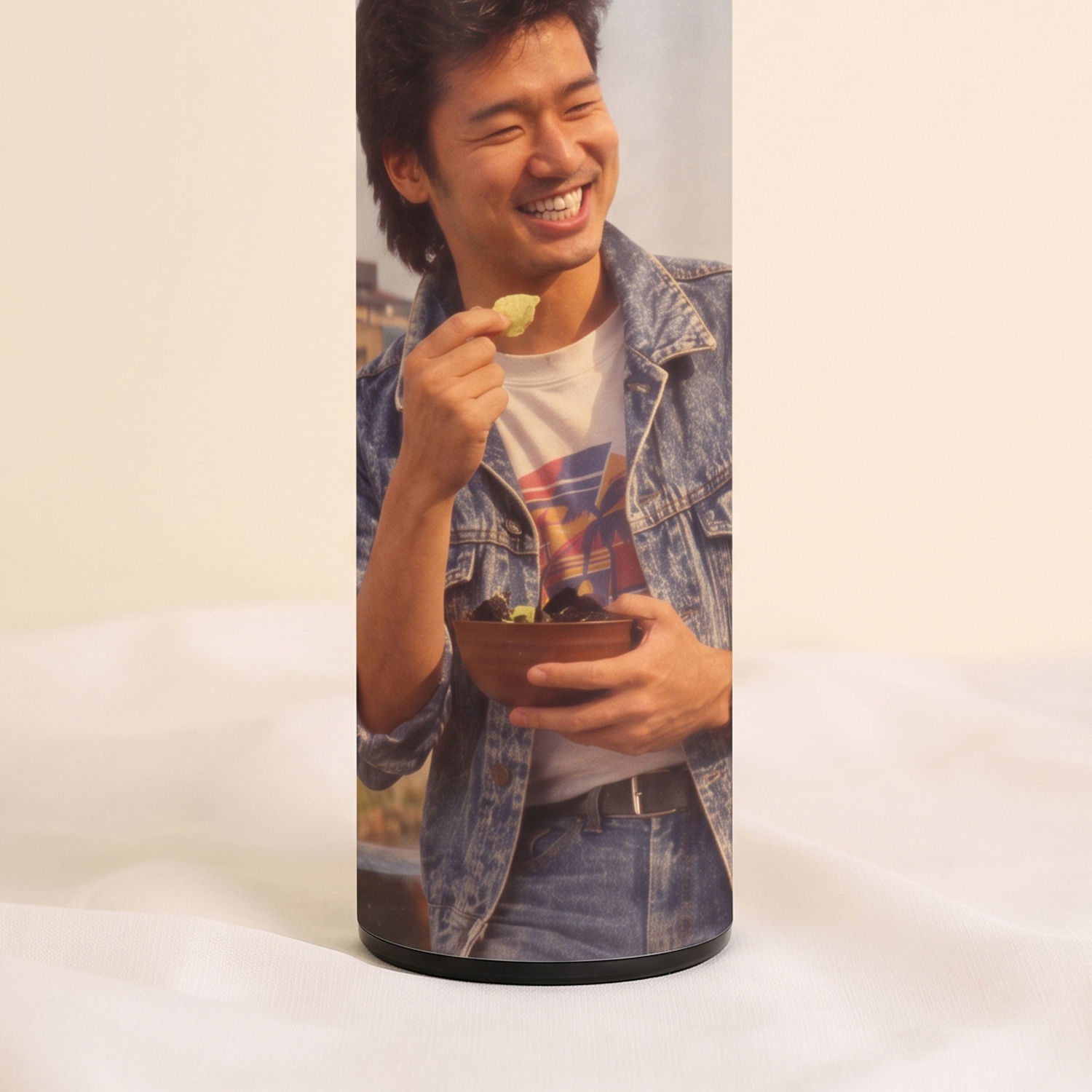 80's Style Personalised Temperature Bottle