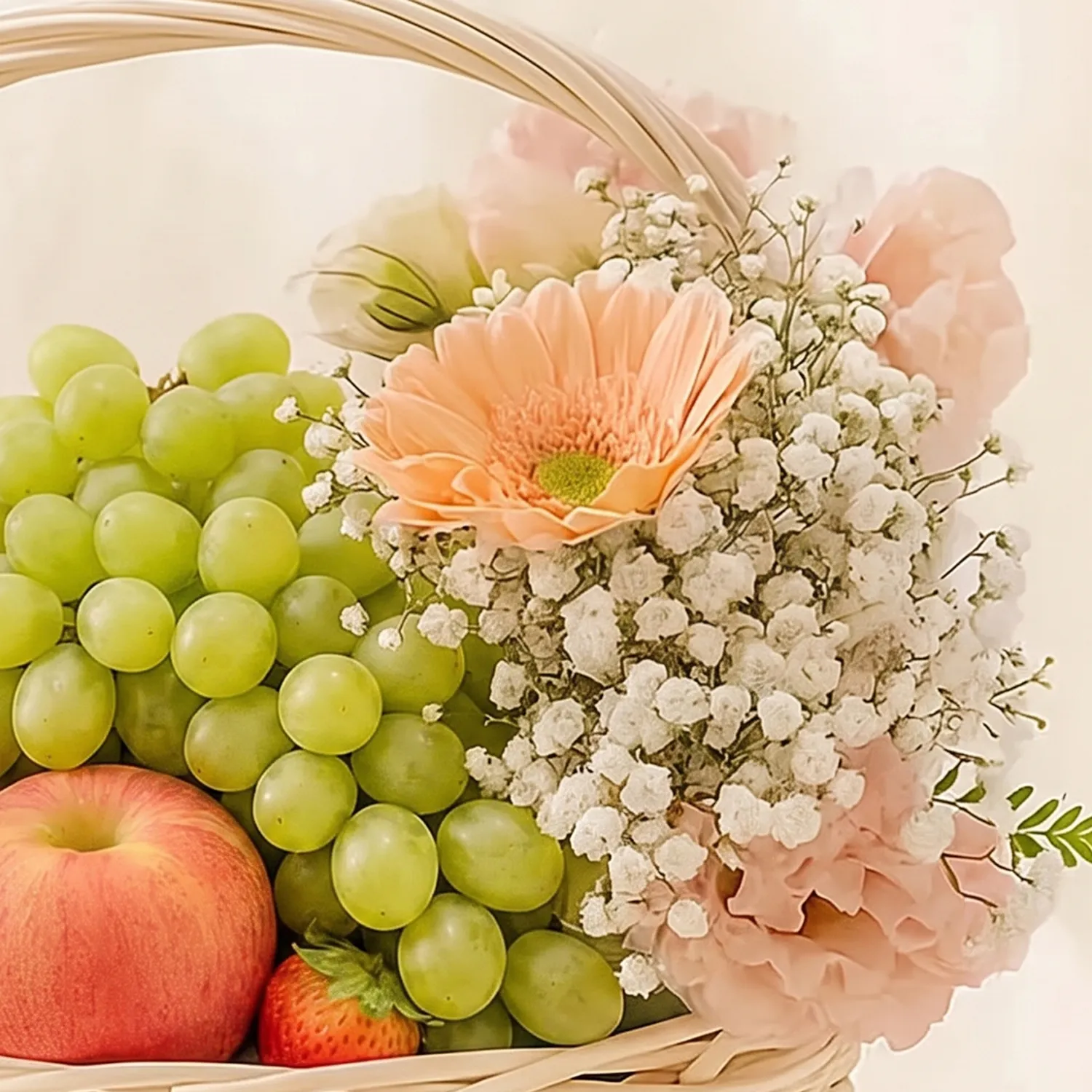 Flowers & Fruit Harmony Basket