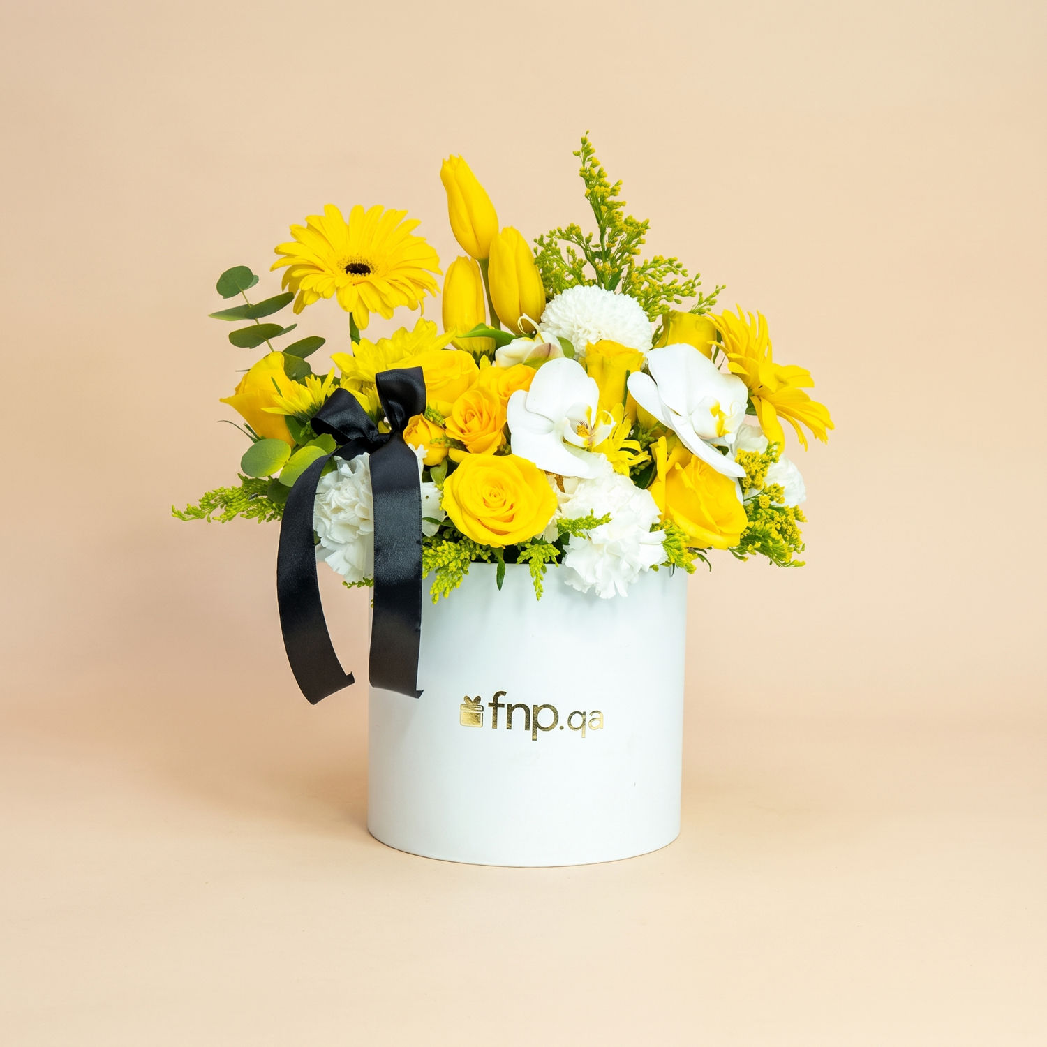 Cheerful Floral Sunshine - Yellow & White Flowers