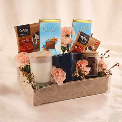 Godiva & Nuts Gift Basket