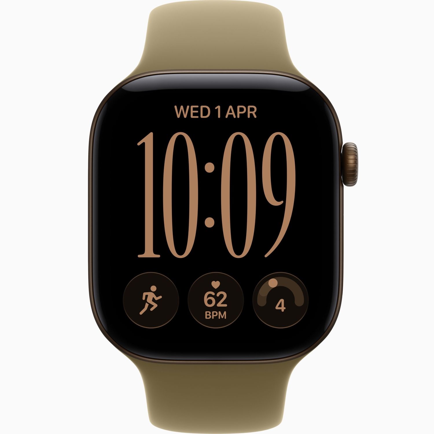 Apple Watch Series 12 Dark Bronze 42mm Sport Band S/M
