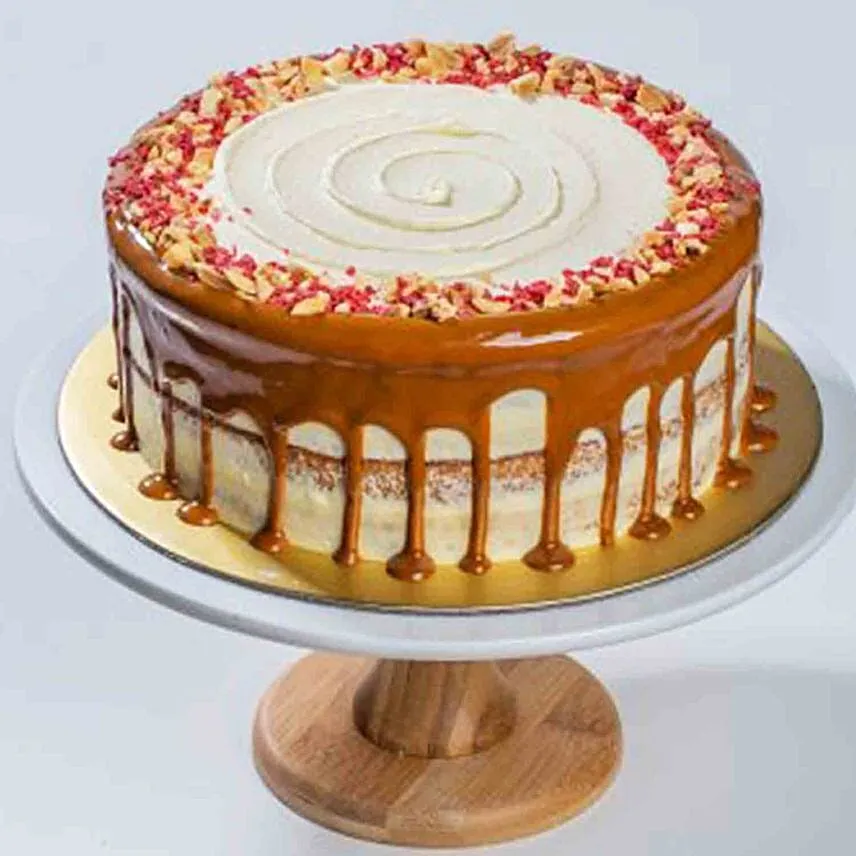 Toasted Peanut Butter Jelly Cake