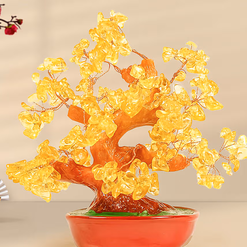 Colorsheng 7 Inch Quartz Crystal Money Tree 7 Inches