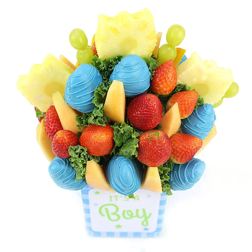 It’s a Boy Fruit Arrangement