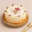 كيك رومانسية اللافندر