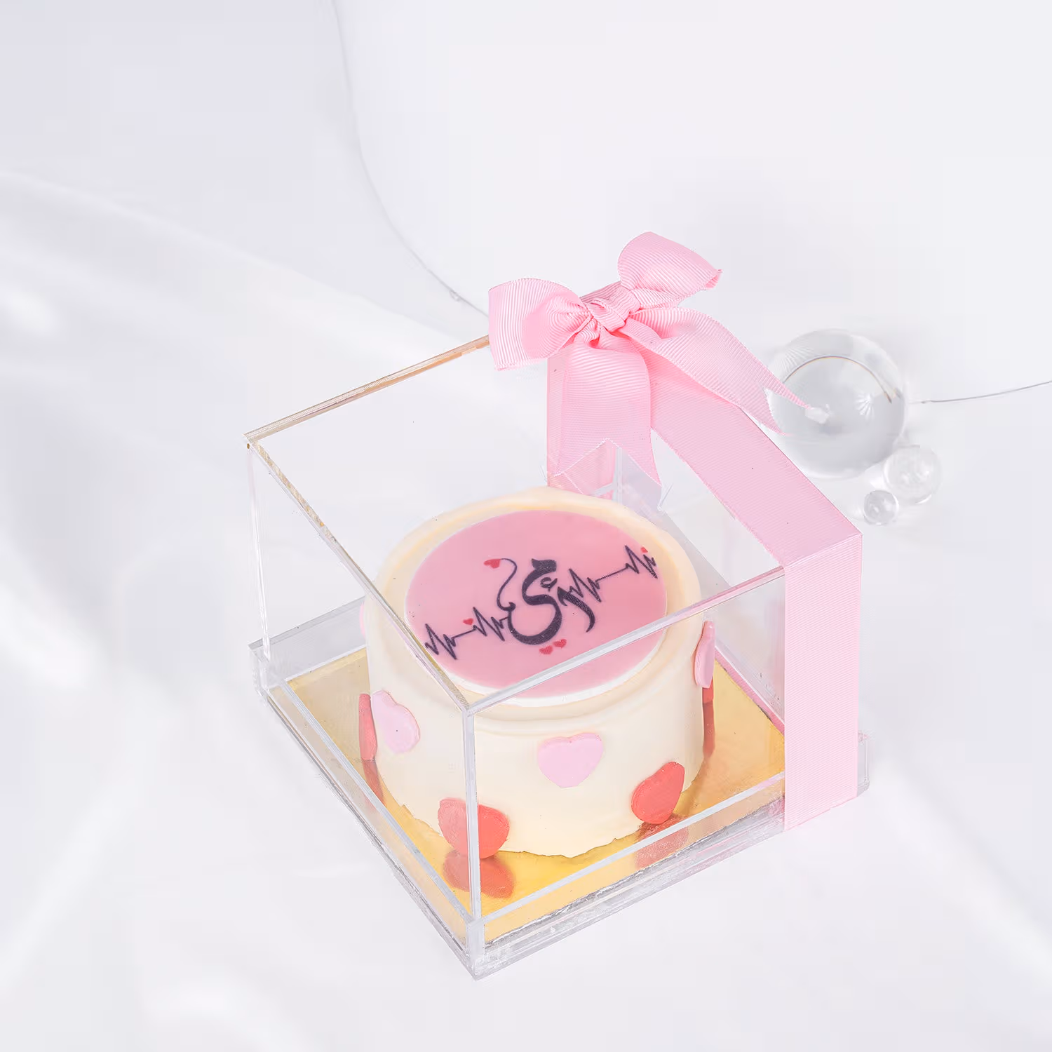 Elegant Forever Pink Treasure Tray - A Timeless Gift of Love