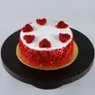 Red Hearts Velvet Cake - 1 Kg