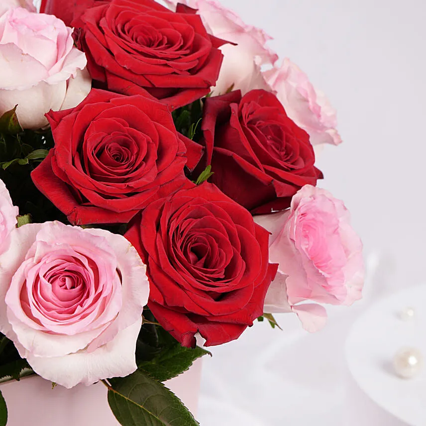 Passionate Love Roses Box For Valentines