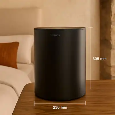 Sonos Sub Mini Wireless Subwoofer – Black | Powerful Bass, Sleek Design
