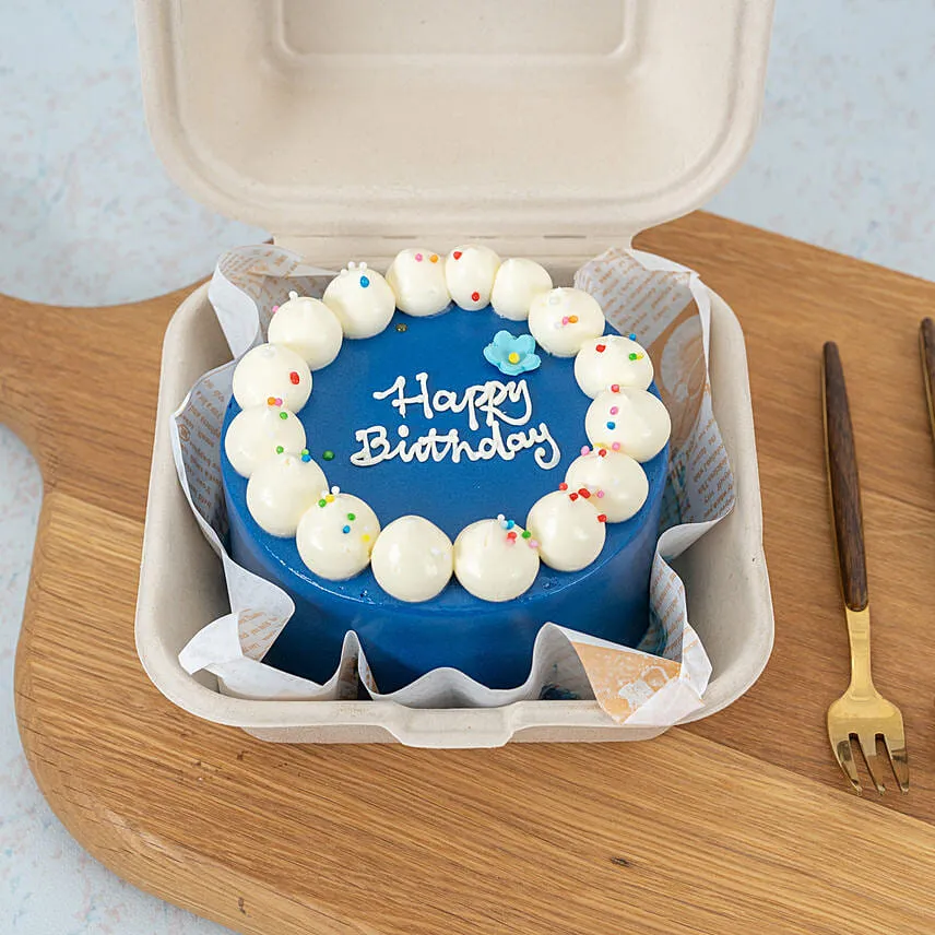 Blue Bento Black Chocolate Cake