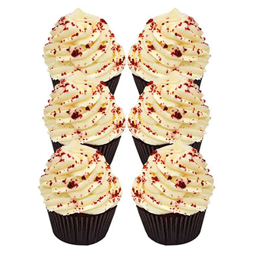 Romantic Red Velvet Cupcakes