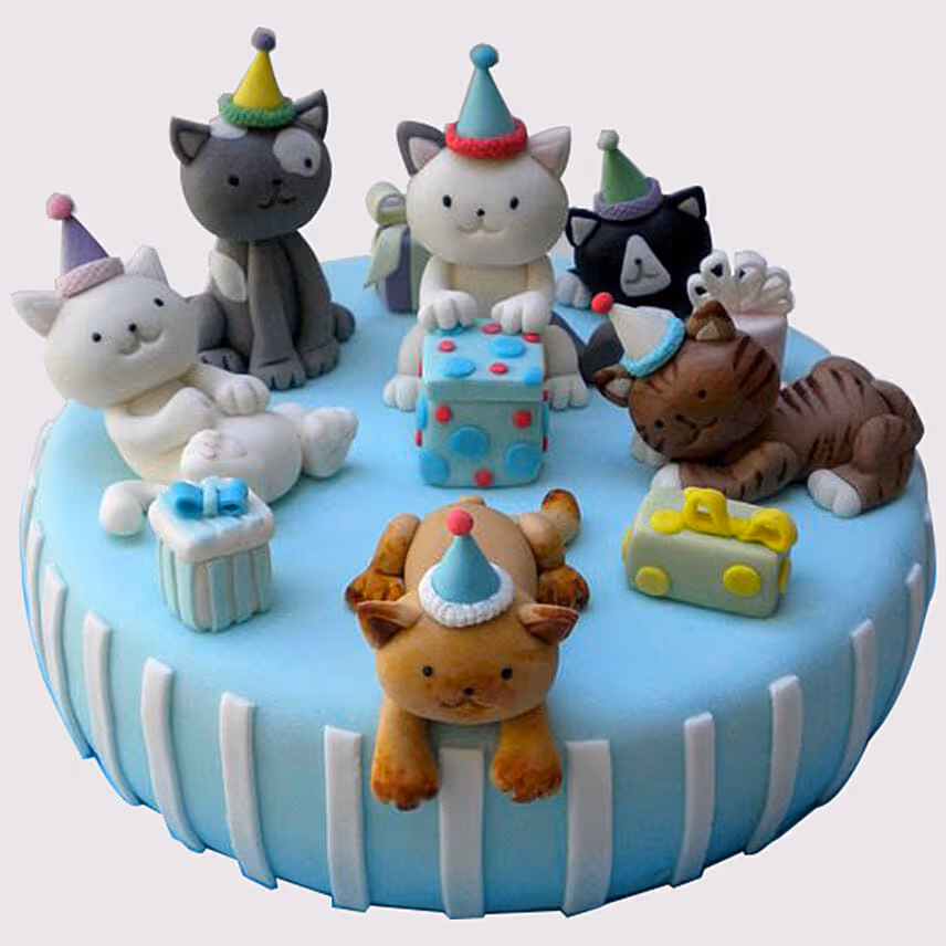 Animal Party Cake