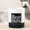 Best Papa Personalized Memory Mug - Gift for Dad