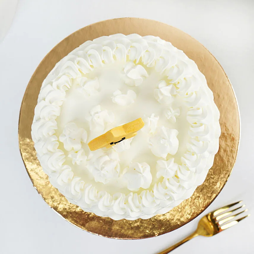 Smiling Star Marble Cake 4 Portion