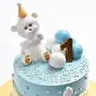 Adorable Baby Boy Milestone Cake - Chocolate Delight