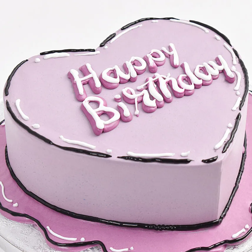Purple Fantacy Cake Combo