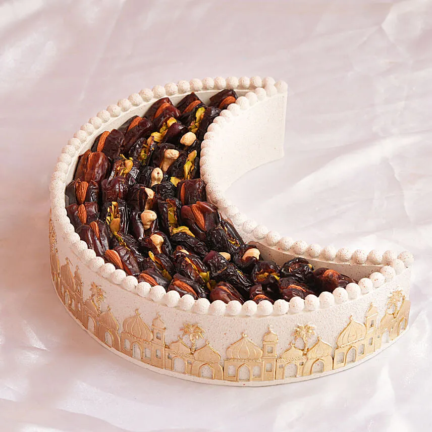 Stuffed Dates Blessing Platter