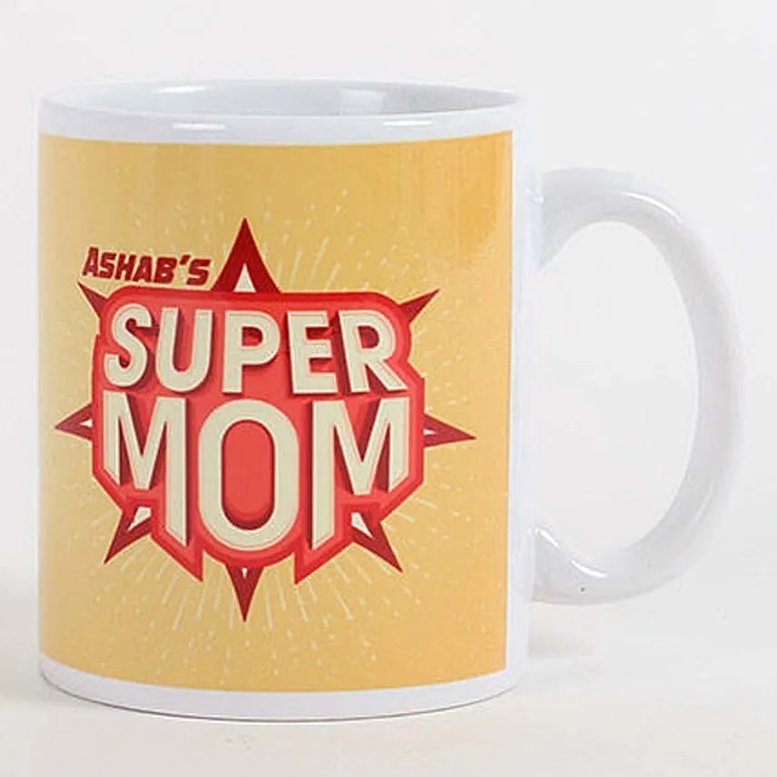 Super Mom Personalized Mug
