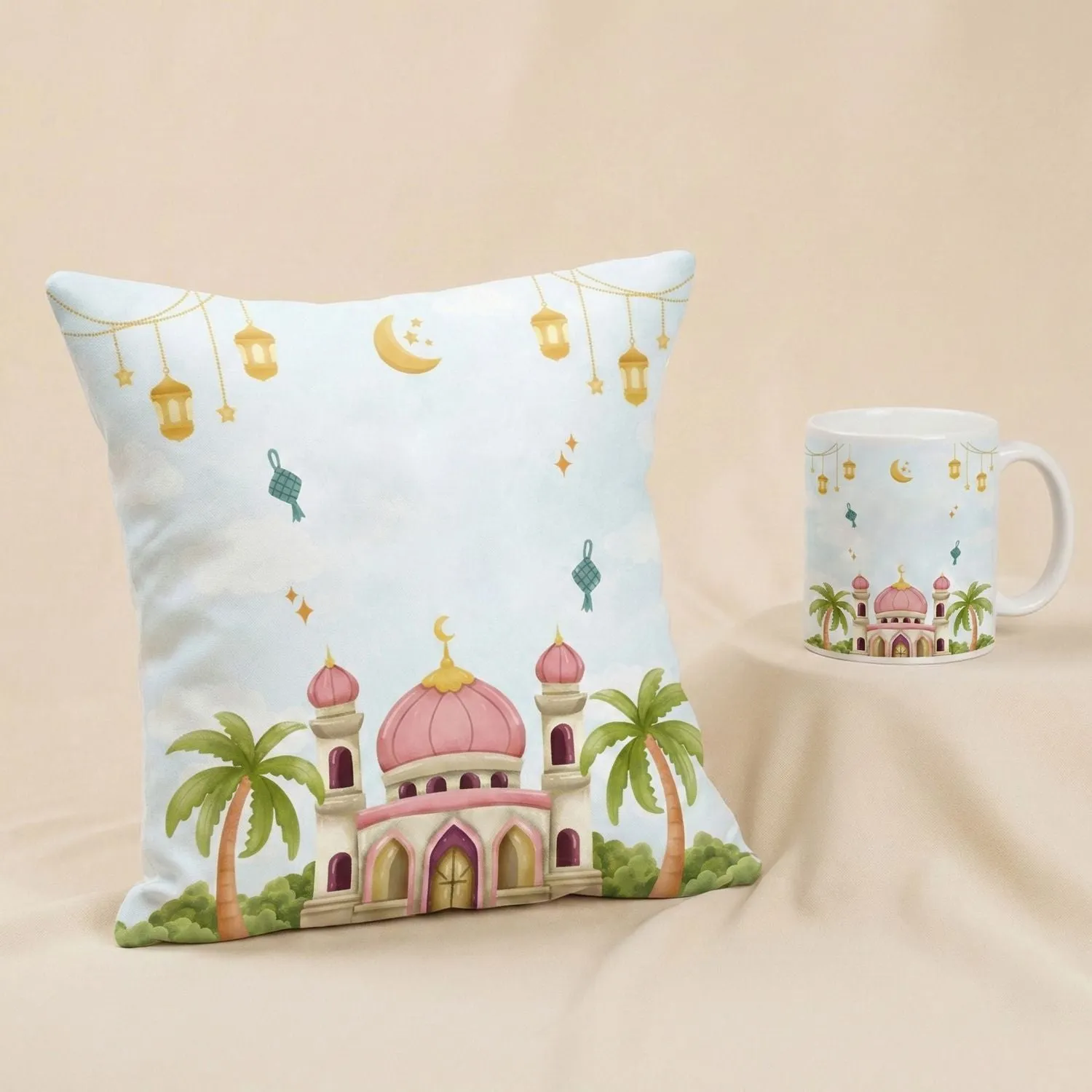 هدية رمضان التذكارية | مق و كوشن