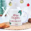Merry Moments Ceramic Mug - Festive Christmas and New Year Design