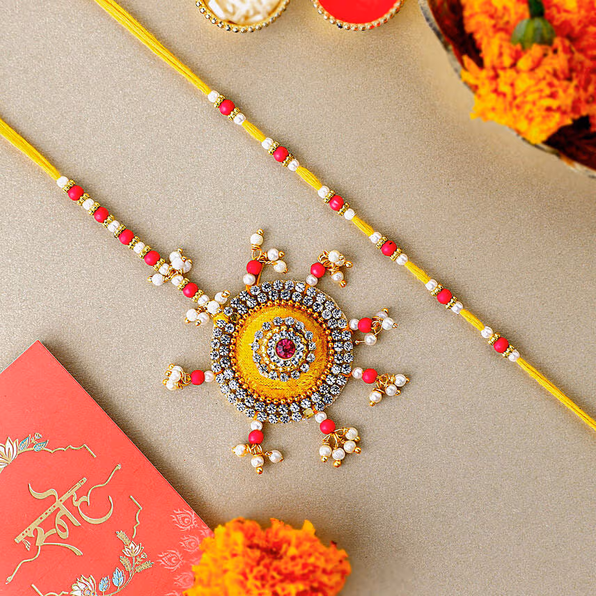 Joyful Bhaiya Bhabhi Rakhi Hamper