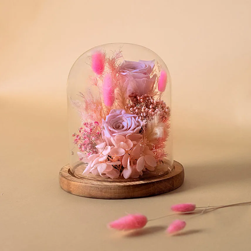 Forever Pink Preserved Rose