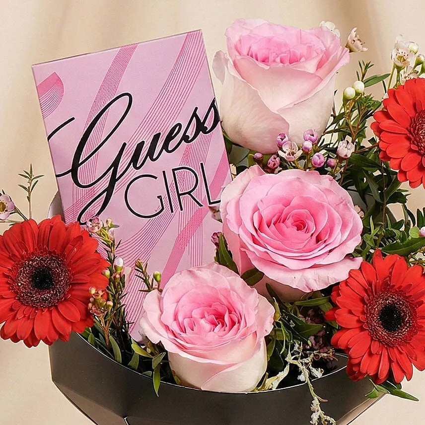 Eleganct Bloom and Pefume Valentineâ€™s Gift Set For Her