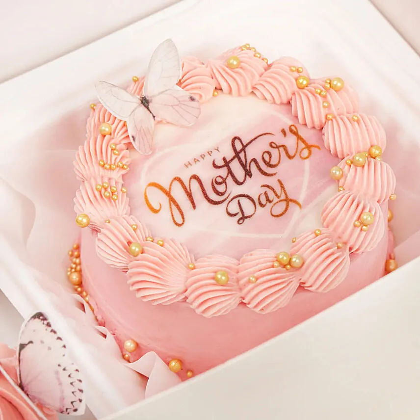 Mothers Day Bento Cake And Cupcakes Box
