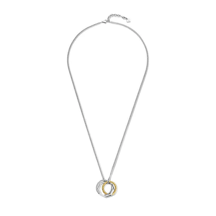 Cerruti 1881 Two Tone Textured Jewellery Gift Set For Her