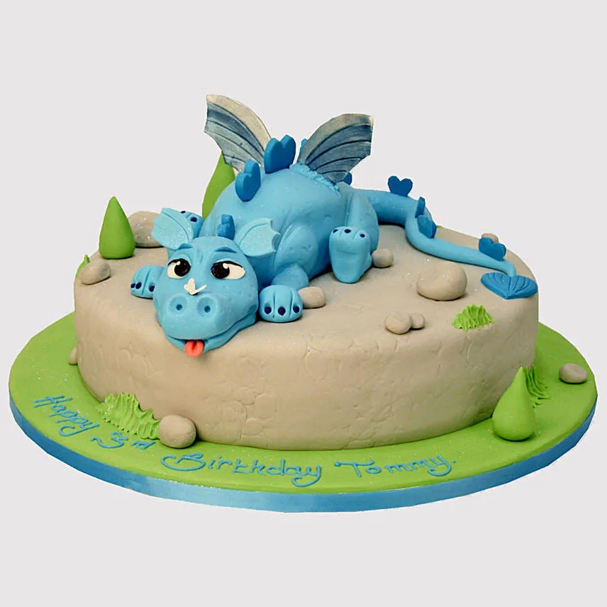 Lazy Dinosaur Cake