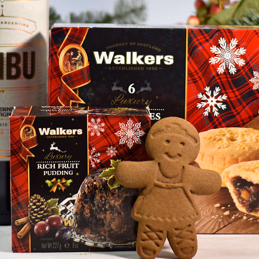 Gingerbread Christmas Basket