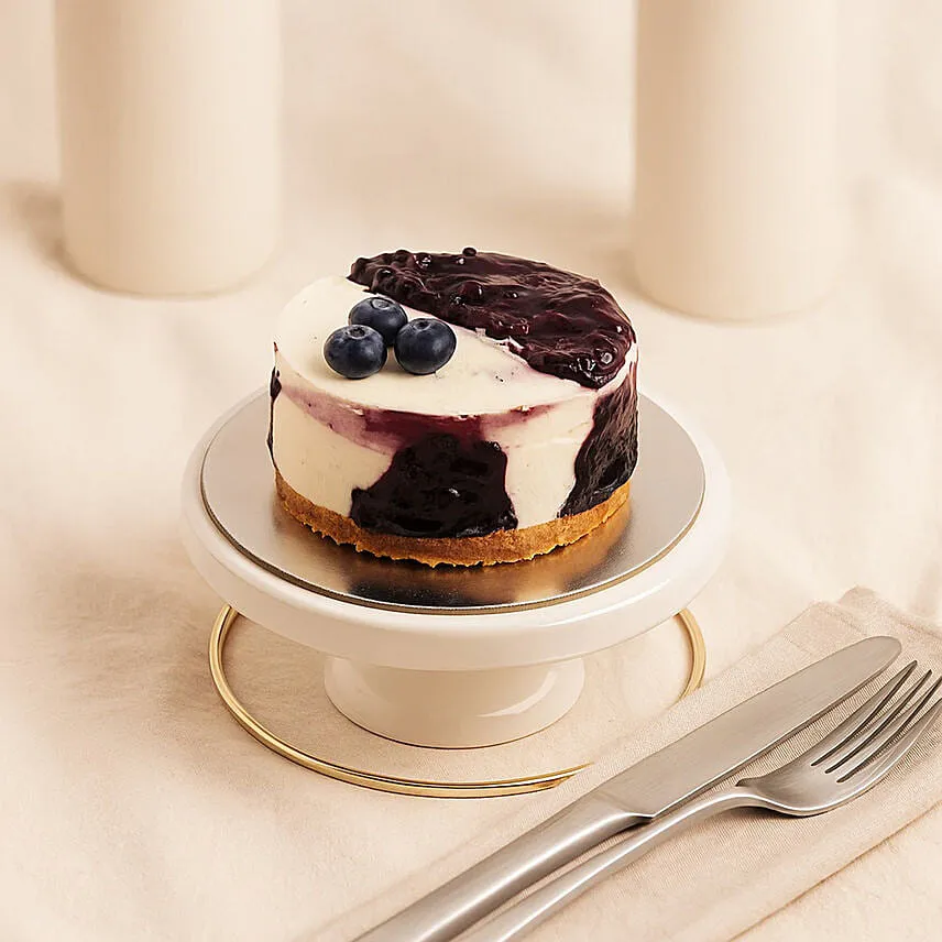 Mini Blueberry Cheese cake Mono 4 Inches
