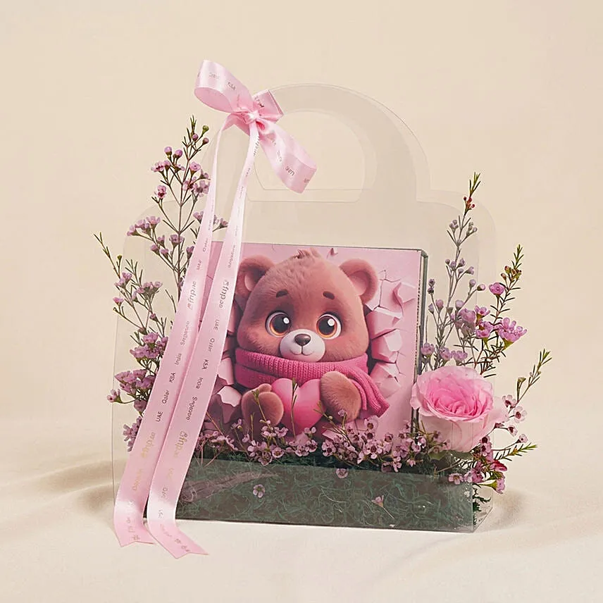 Valentine's Flowers & Chocolates Treat